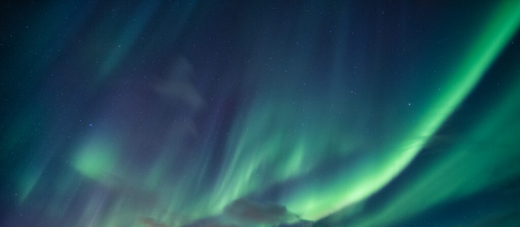 northern lights igloo